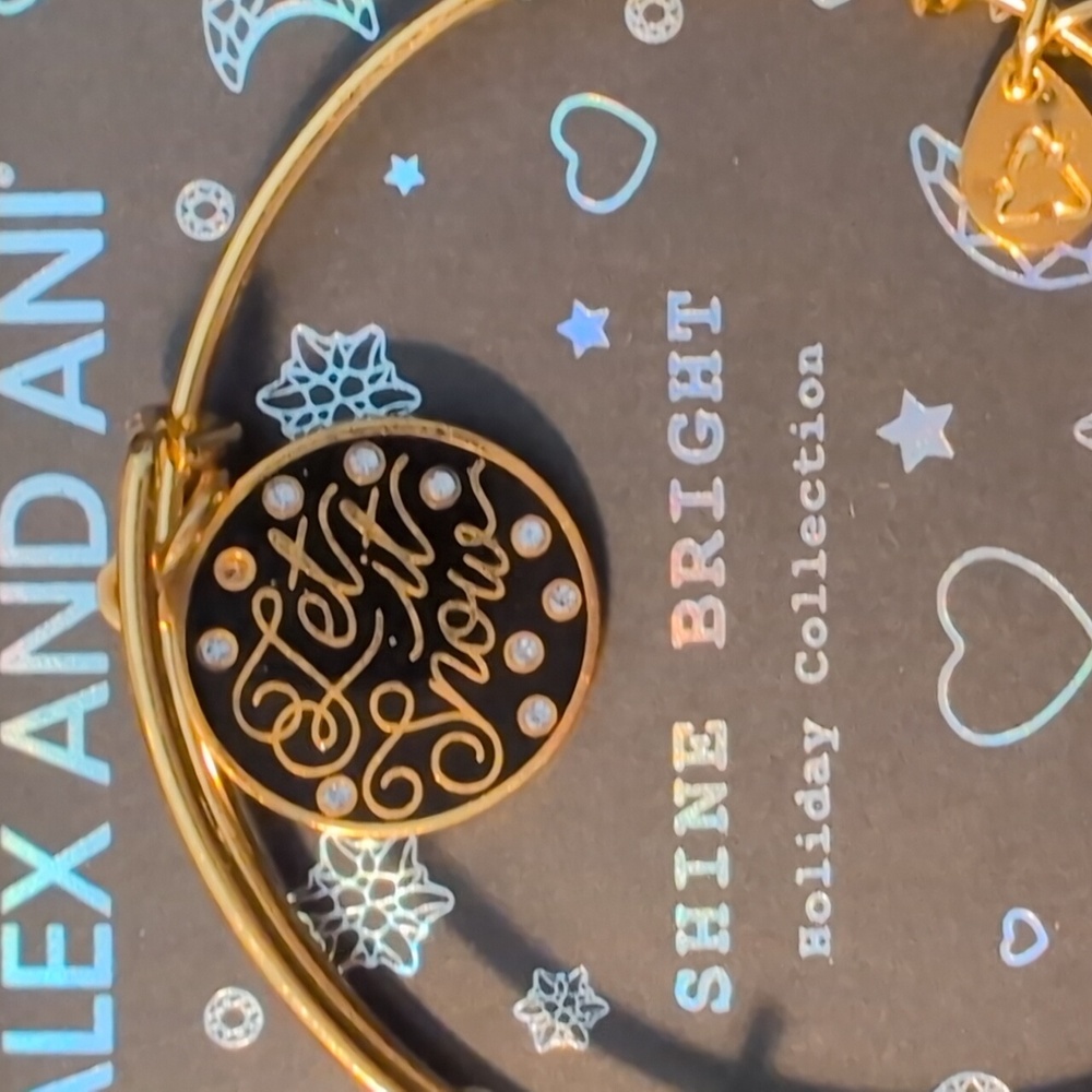 Alex and Ani Let It Snow Holiday With Swarovski - Picture 2 of 2